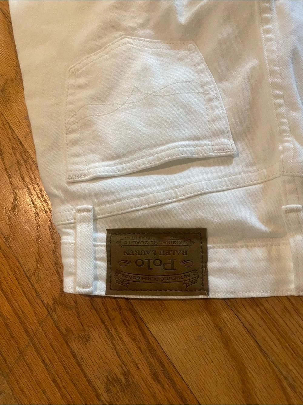 Ralph Lauren Polo The Sullivan Slim Jeans White Boy’s 14 Jeans Denim